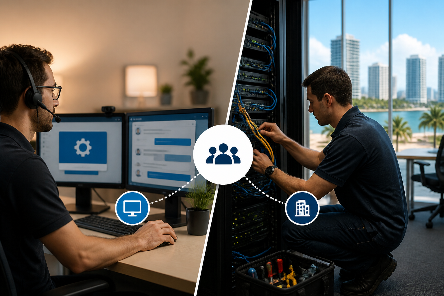 On-Site vs. Remote IT Support for Small Business: Which Model Actually Works